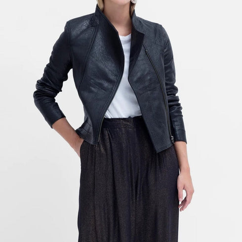 Ruhani Genuine Leather Jacket For Women